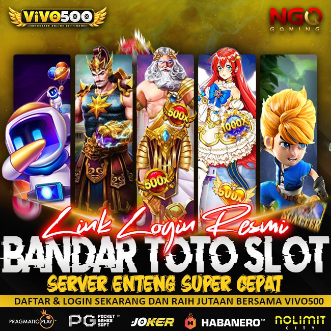 VIVO500: Situs Slot Online Tergacor & Anti Rungkat Resmi Hari Ini